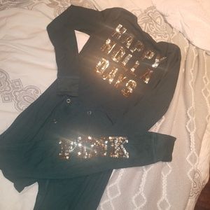 PINK onesie size S